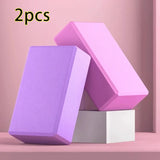 2PCS EVA Yoga Block Yoga Building Blocks Moisture-Proof High Density Yoga Blocks Body Shaping Yoga Blocks Yoga Supplies