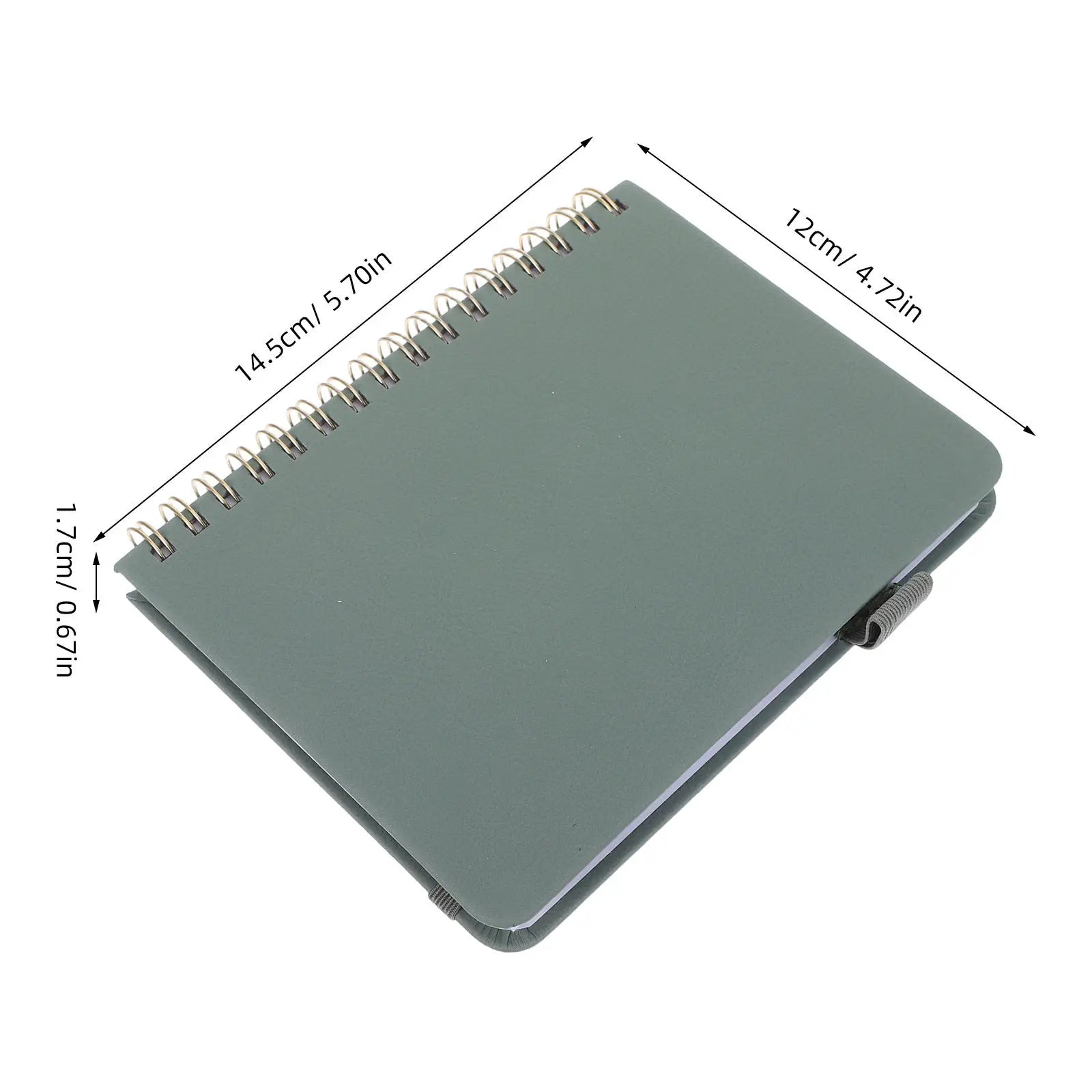 Address Phone Book with Alphabet Tabs Hardcover Spiral Notebook with A-Z Tab A6 Size Password Keeper Journal Notebook for Office