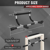 Indoor Horizontal Bar Pull-Up Device Fitness Equipment Punch-Free Parallel Bars Door Frame Pull-Up Bar for Sports Training