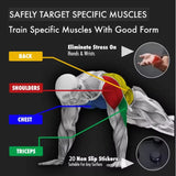 Multifunctional Push-Up Board - Fitness and Muscle Training Equipment, Home Exercise Set  Foldable Push-Up Rod,Resistance Device