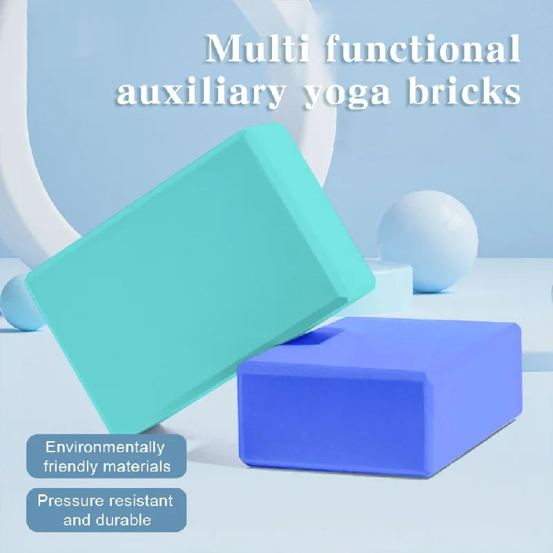 Yoga Bricks Gym Blocks Foam Brick Training Exercise Fitness Tool Yoga Bolster Pillow Cushion Stretching Body Shaping Blocks