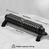 Foam Roller with Stand, 45cm Foam Roller Long Yoga Roller Foam Exercise Roller for Muscle Massage & Relaxation, Yoga Pilates