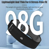 NEWBOLER Running Waist Bag Men Women Invisible Trail Running Belt Hydration Waist Pack Phone Holder Gym Fitness Marathon