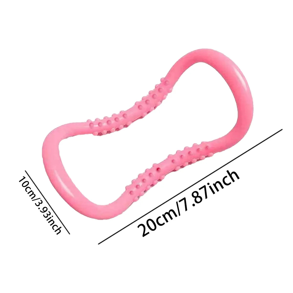 1pc Yoga Pilates Ring Magic Circle Back Stretch Fitness Ring Home Gym Body Shaping Yoga Exercise Tool