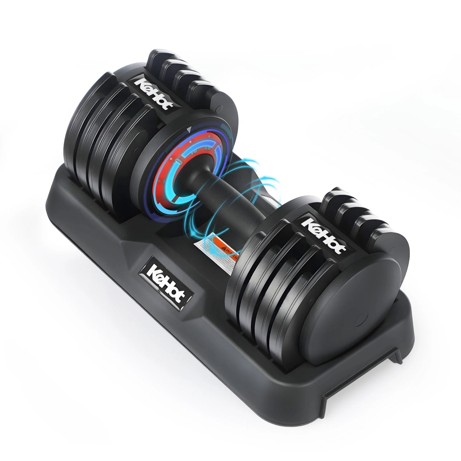 Adjustable All-in-One Dumbbell，5-Level One-Touch Weight Adjustment For Quick Intensity Switching