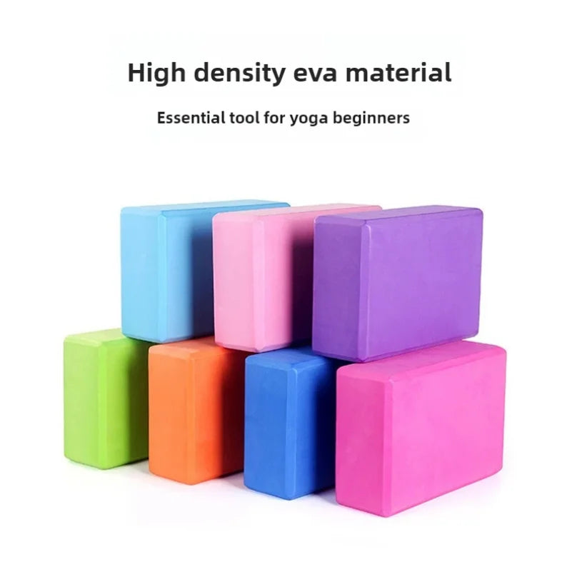 Lezyan EVA Yoga Brick 120g Split Practice Brick High Density Yoga Blocks Pilates customized  Accessories Equipment Fitness