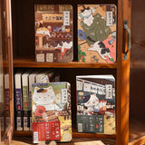 Pocket Notebook Cartoon Cat Japanese Style Notepad Portable Planner Journal Diary Kawaii Stationery School Supplies