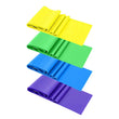 4 Pcs Resistance Bands Exercise Elastic Band Fitness Workout Yoga Pilates Recovery Physical Therapy Stretching Strength Training