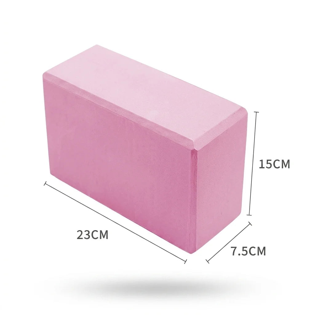 High Density Yoga Block Foam Brick Dance Exercise Leg Stretching Yoga Block for Beginners Yoga Studio
