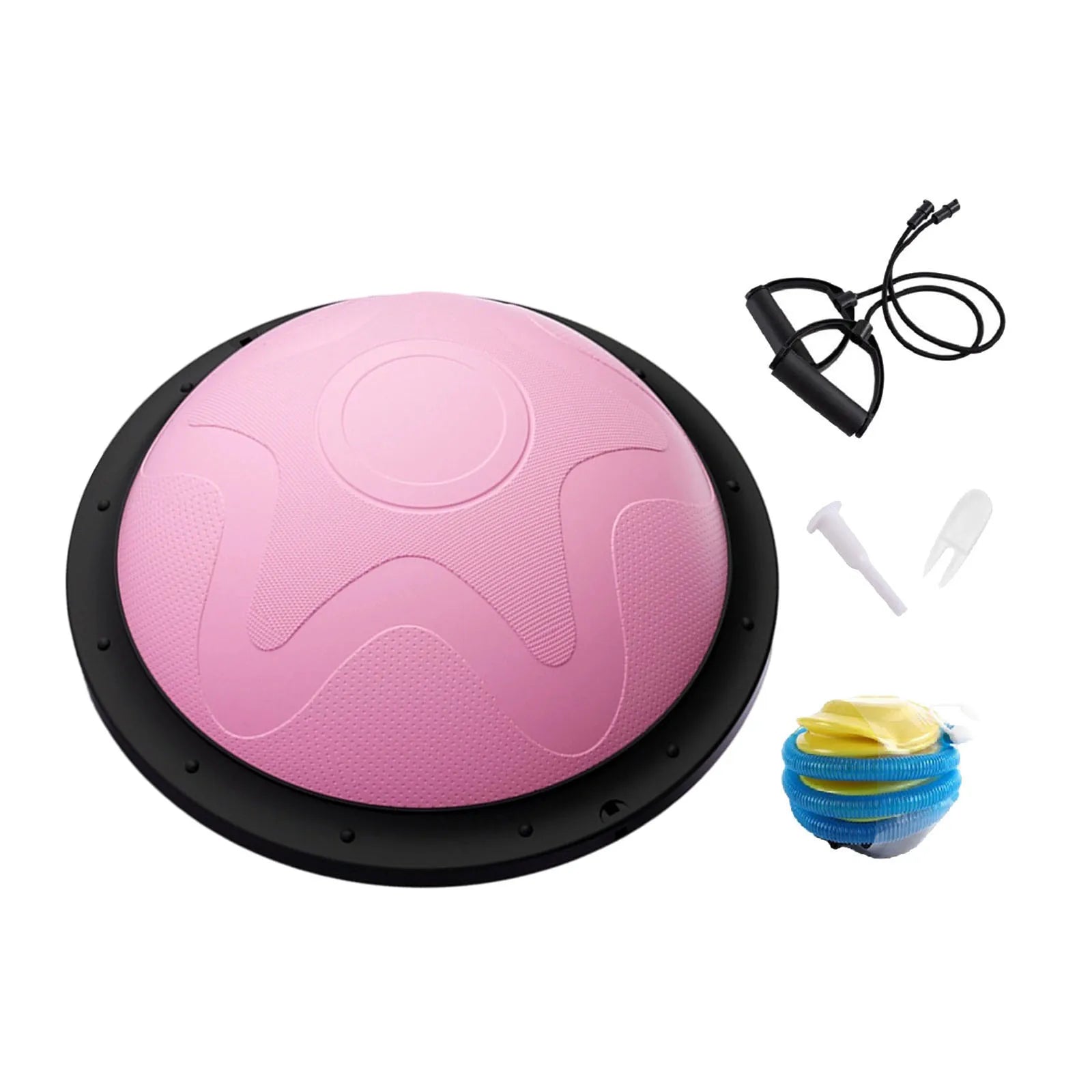 Balance Ball Trainer Multipurpose Half Ball Balancing Core Exercise Equipment for Home Gym Planks Exercise Fitness Training