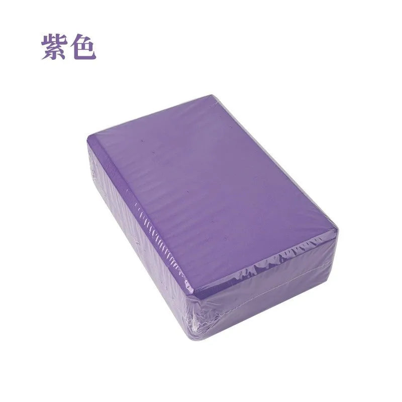 EVA Foam Yoga Block Props Brick Gym Pilates Yoga Column Back Exercise BodyBuilding Fitness Sport Workout Equipment for Home