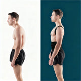 Humpback Prevention Posture Support Belt, Back & Sitting Posture Corrector, Body-Shaping Back Beautifying Belt, Unisex