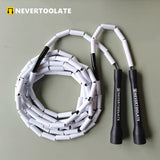 NEVERTOOLATE  CC handle hard PE beads 2.9m length jump skipping rope skip rope  coachchris same good quality