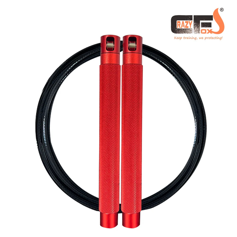Cable Speed Rope - Adjustable Tangle Free Jump Rope with Ball Bearings, 줄넘기, saltar la cuerda RPM Style