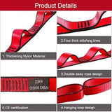 Yoga Fitness Belts Stretch Daisy Chains Extension Straps Durable Adjustable for Dance Outdoor Swing/Yoga Hammock/Climbing