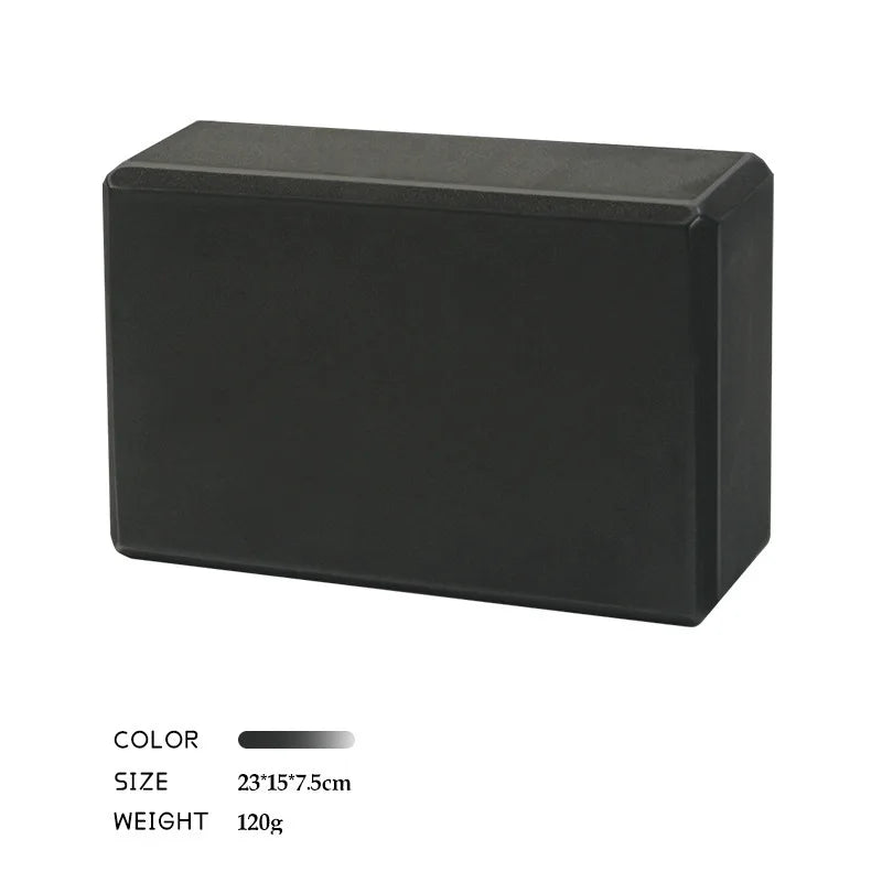 Lezyan EVA Yoga Brick 120g Split Practice Brick High Density Yoga Blocks Pilates customized  Accessories Equipment Fitness