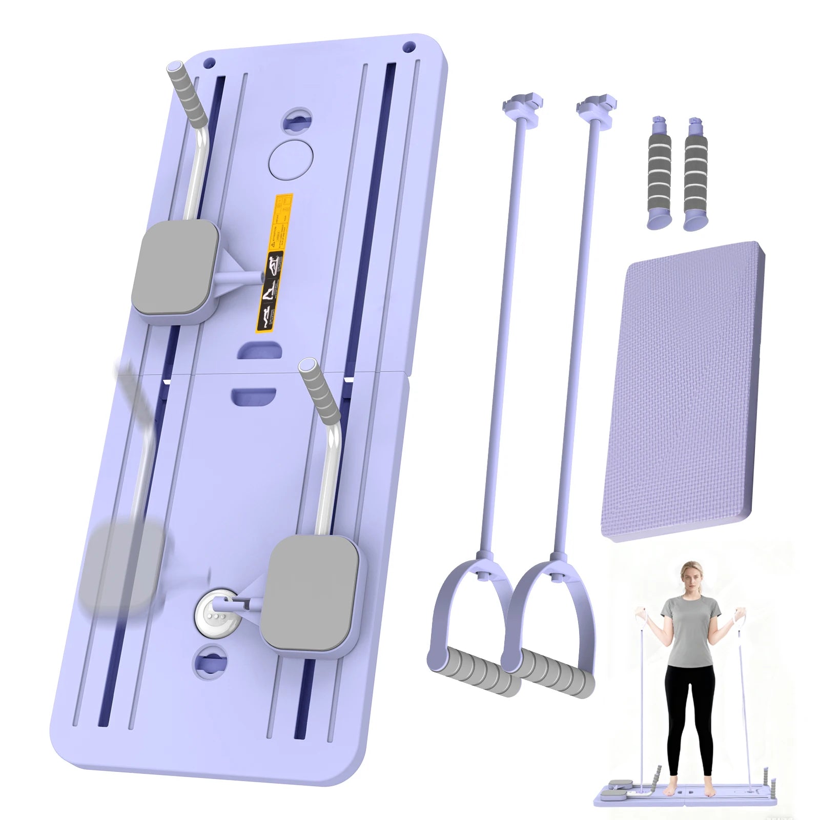Multifunctional Fitness Board Abdominal Board Foldable Push Up Plate Ab Pilates Board Reformer Fitness Core Workout Equipment