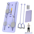 Multifunctional Fitness Board Abdominal Board Foldable Push Up Plate Ab Pilates Board Reformer Fitness Core Workout Equipment