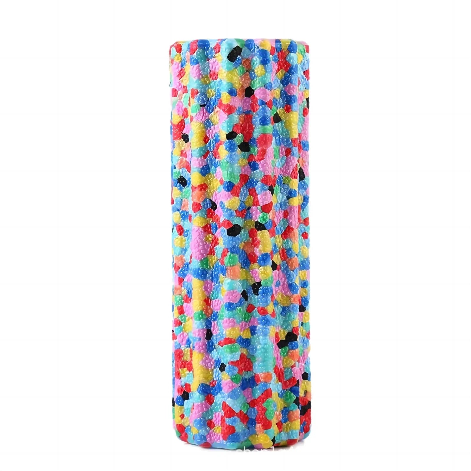 15x5.3cm Colored Yoga Foam Roller Soft Texture Durable Pilates Muscle Massager Roller Mini Yoga Column Gym Exercise Equipment