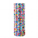 15x5.3cm Colored Yoga Foam Roller Soft Texture Durable Pilates Muscle Massager Roller Mini Yoga Column Gym Exercise Equipment