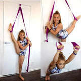 Yoga Door Leg Stretcher Leg Stretching Slack Line Belt For Acrobatics Yoga Ballet Gymnastics Flexibility Trainer Pro Accessories