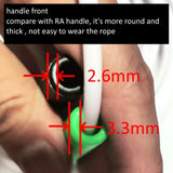 NEVERTOOLATE  EXTRA LONG 3.2 METERS 14cm abs handle boxing speed 5mm Soft PVC Jump skip Rope Tangle Free Skipping Fitness