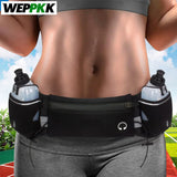 1PCS Multipurpose Running Belt with Integrated Water Bottles, Water Bottle Holder, Running Pouch Belt for Hiking, Climbing
