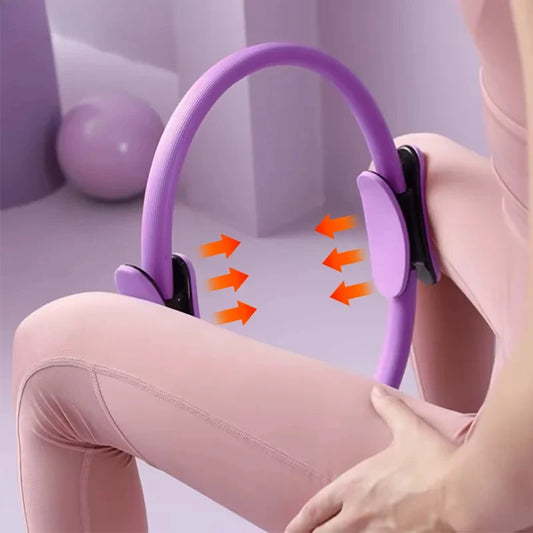 Pilates circle, yoga ring, yoga aid for slimming thighs and strengthening the waist, weight loss and slimming.