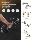 SONGMICS dumbbells cast iron adjustable weight set for men and women workout