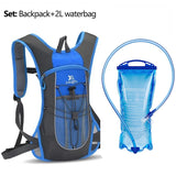 Sports Backpack Water Bag Set 2Liters Outdoor Hiking Waterbag Rucksack Cycling Water Bladder Knapsack Refill Hydration Bag Pack