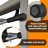 Indoor Horizontal Bar Pull-Up Device Fitness Equipment Punch-Free Parallel Bars Door Frame Pull-Up Bar for Sports Training