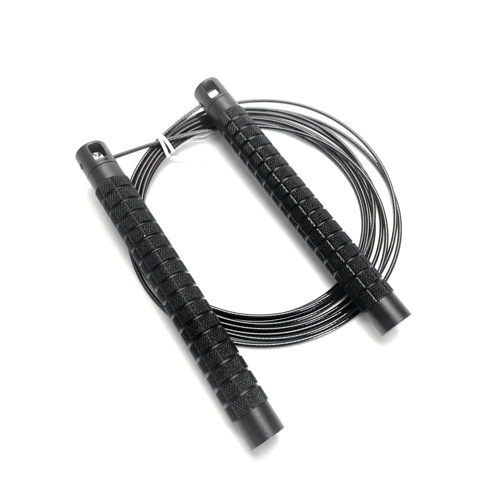 Cable Speed Rope - Adjustable Tangle Free Jump Rope with Ball Bearings, 줄넘기, saltar la cuerda RPM Style