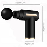 30 Level Massage Gun Fascia Deep Muscle Relax Body Neck Massager Electric Fitness Equipment Noise Reduction Male Female