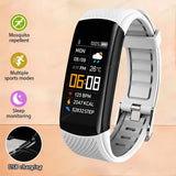 Smart Fitness Tracker Watch Heart Rate Monitor Sleep Steps Swim Waterproof Health Exercise Bracelet For Men Women Smartwatch New