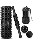 5 in 1 set, Trigger point foam roller massage stick massage ball for deep muscle massage Pilates yoga,full body fitness exercise