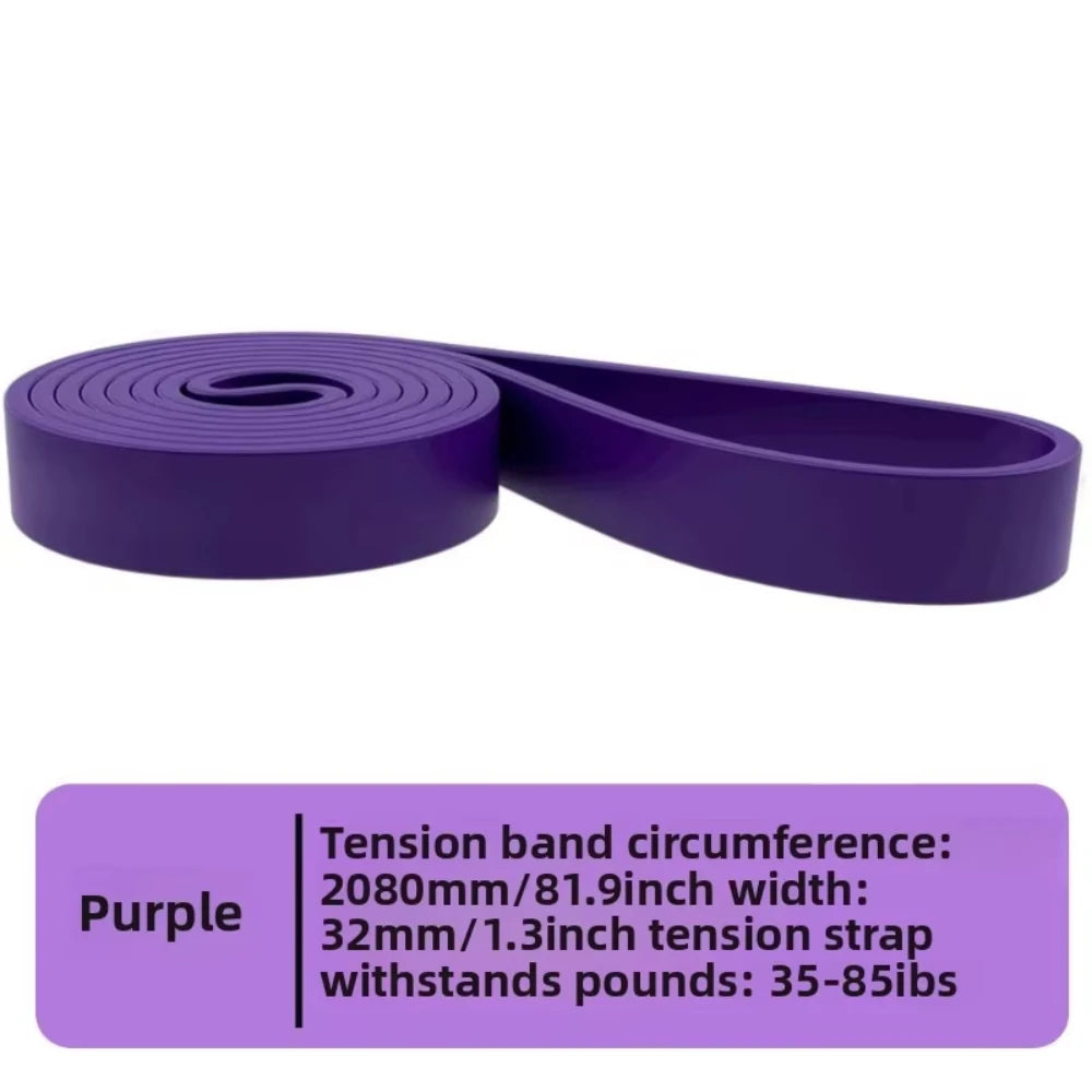 Fitness Rubber Resistance Bands Set Heavy Duty Pull Up Band Yoga Workout Strength Training Elastic Bands Loop Expander Equipment
