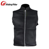 Men's Motorcycle Reflective Vest Motocross High Visibility Jackets Waistcoat Motorbike Racing Non-sleeve Touring Clothes