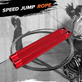 Cable Speed Rope - Adjustable Tangle Free Jump Rope with Ball Bearings, 줄넘기, saltar la cuerda RPM Style