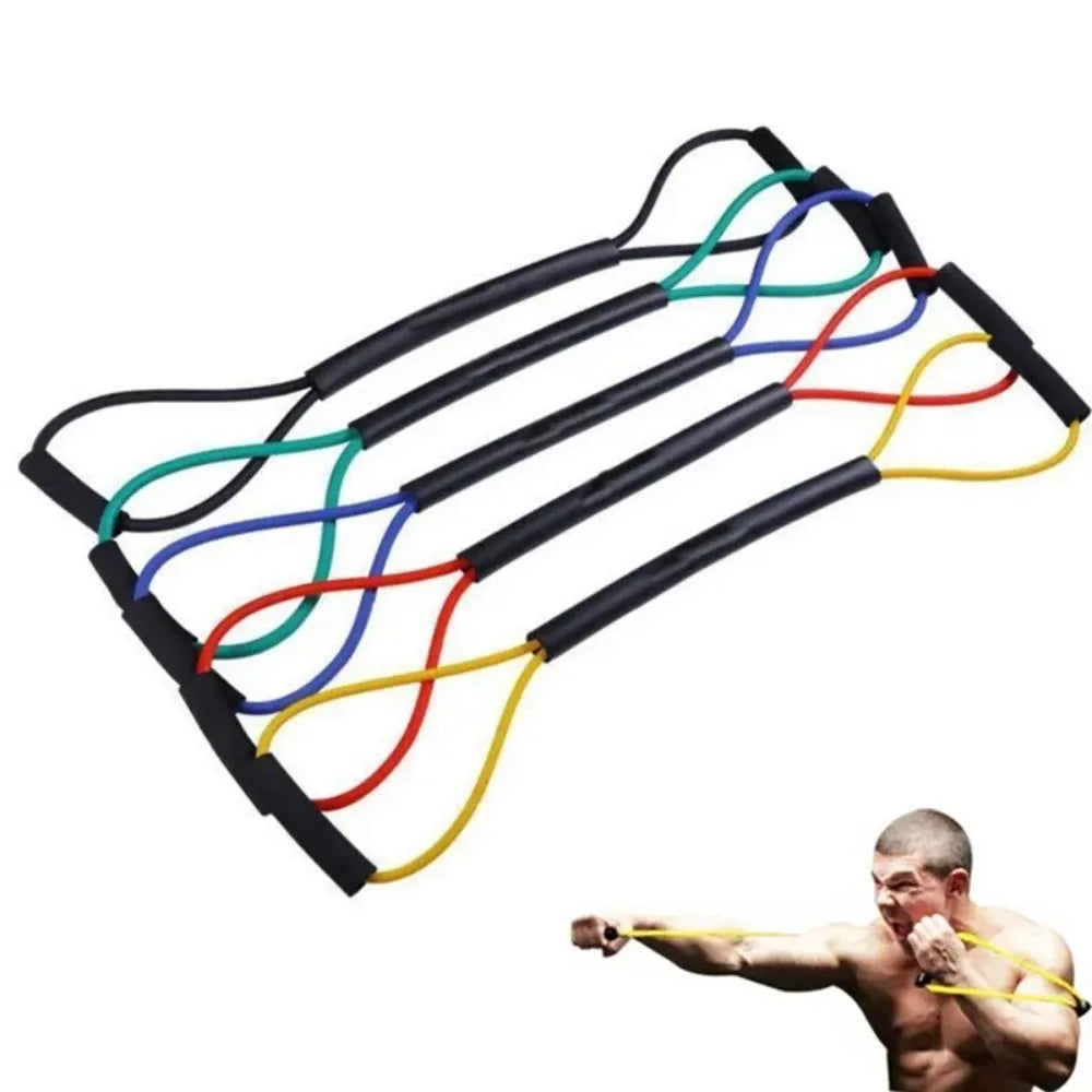 Training Expander Arm Strength Pull Rope Yoga Elastic Band Speed Training Pull Rope Boxing Resistance Band Strength Equipment