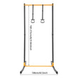 Portable Adjustable Pull Up Bar, Heavy Duty Pull Up Station with 400kg Load Capacity, Free Standing Pull Up Bar for Home Gym, Height Adjustable 160-215cm 11 Levels, Steel Construction, for Living Room Bedroom Balcony, Black Y