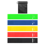 5-Level Resistance Bands Set for Yoga Pilates Home Gym Exercise Fitness Sport Elastic Rubber Bands for Workout Gym Accessories