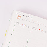 365 Planner Notebook Colorful Inner Page Illustration Daily Yearly Plan Diary Book Record Life Agenda Journal Notepads
