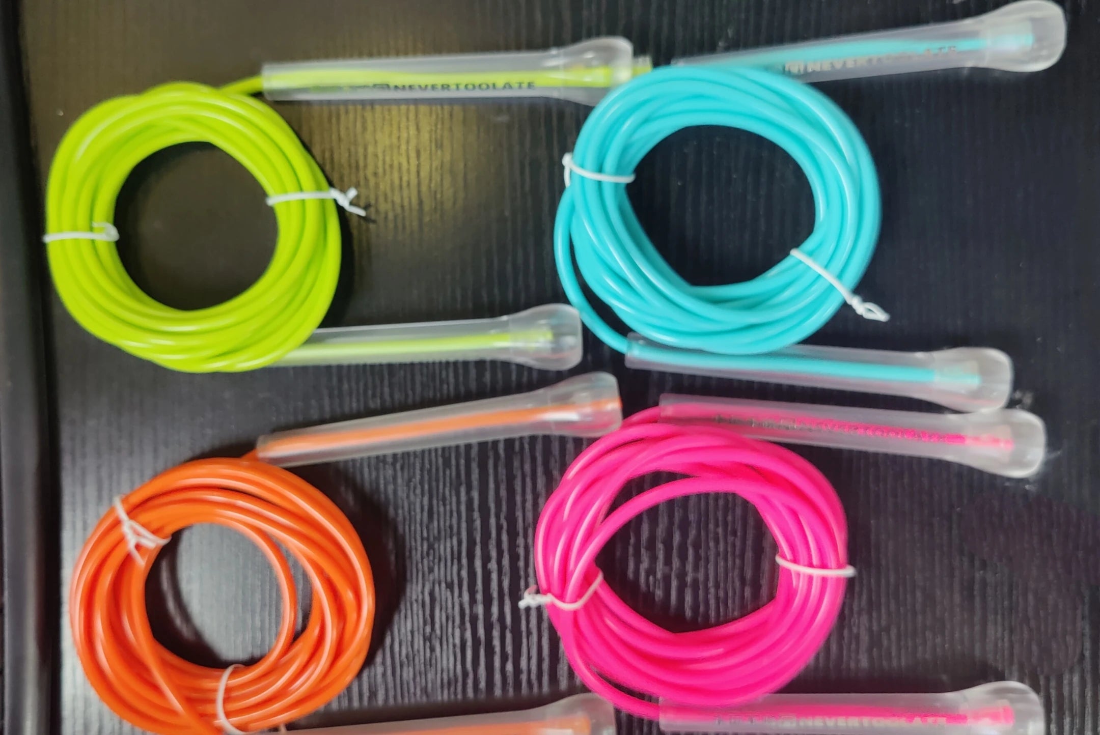 NEVERTOOLATE  EXTRA LONG 3.2 METERS 14cm abs handle boxing speed 5mm Soft PVC Jump skip Rope Tangle Free Skipping Fitness