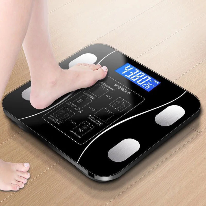 USB intelligent precise body fat scale, human body composition analyzer, Bluetooth compatible smartphone application