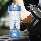 22oz/650ml Electric Shaker Bottle USB Rechargeable Automatic Protein Shake Mixer for Protein Shakes and Meal Replacement Shakes