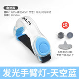 WRELS LED Light Up Armband Running Arm Belt Glow Sports Bracelet Outdoor Night for Running Walking Cycling Concert Roller Skates