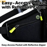 Running Waist Bags Water Bottle Holder Hydration Belt Bag Men Women Sports Fanny Pack Gym Running Cell Phone Jogging Cycling Bag