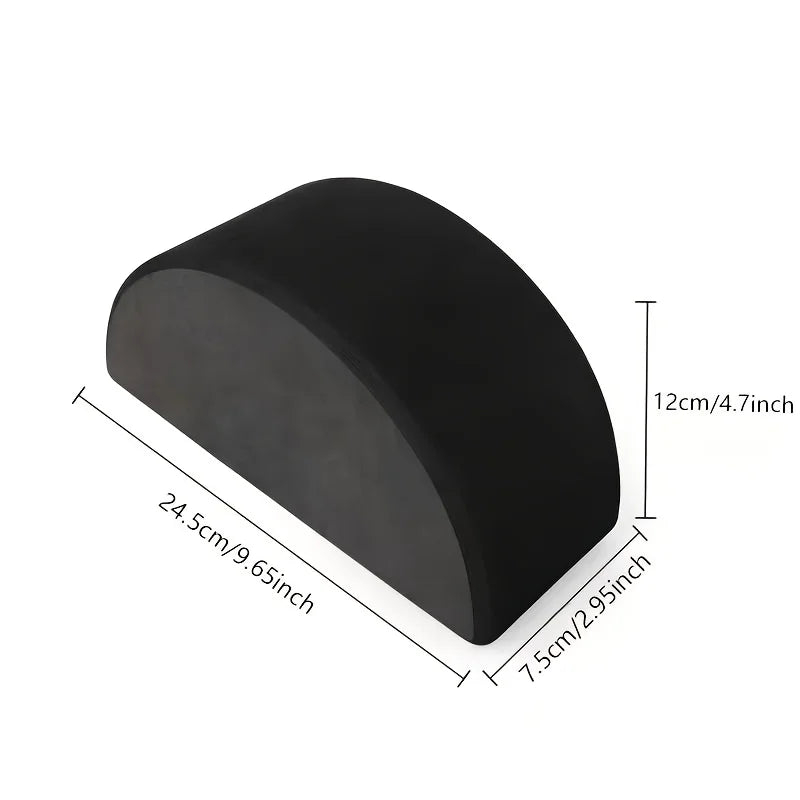 Half Round Yoga Block,Stretching Half Moon Balance Block AntiSlip for Workout Foot Core Strength Indoor Sports Training Home Gym