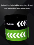 Outdoor Cycling Reflective Leg Rings  Arm Ankle Leg Safety Bands for Cycling Adjustable for Night Running Cycling Walking