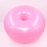 Donut Yoga Ball Balance Ball Pilates Accessories Home Fitness Equipment Rehabilitation Exercise Thicken Inflate Yoga Ball 50cm